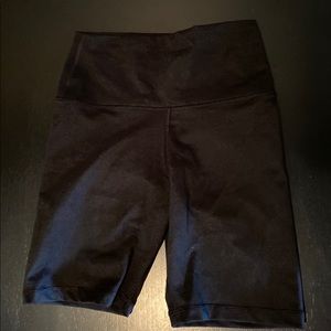 Black bike shorts